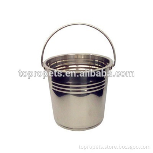 vet use stainless steel bucket, barrel